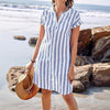 Women's Fashion Striped Long Sleeve Blouse