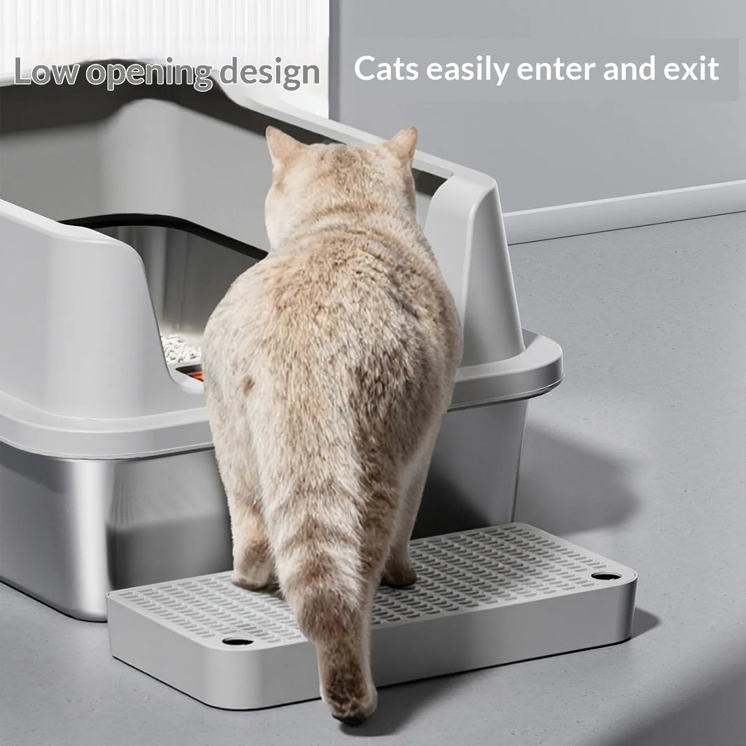 Nest Stainless Steel Cat Litter Box
