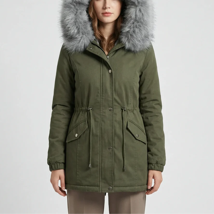 Hooded Long Women's Winter Coat