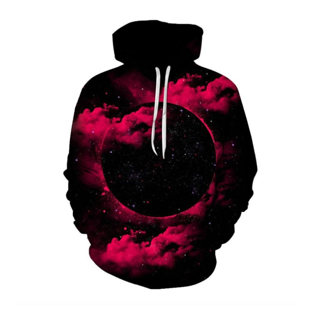 3D Digital Print Strange Night Star Sweatshirt