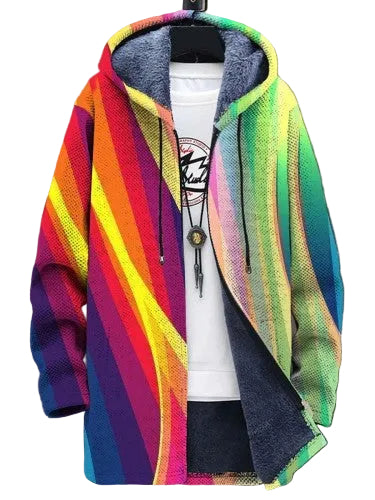 Retro Colorblock Vest for Men