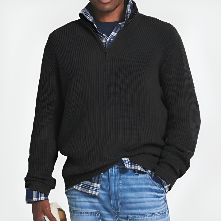 Half-Zip Sweater for Men