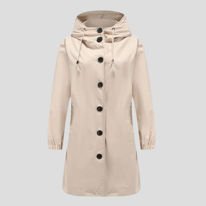 Waterproof Hooded Rain Jacket for Women