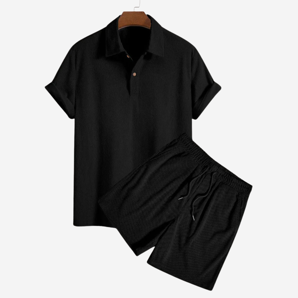 Twill Short Sleeve Shirt for Men