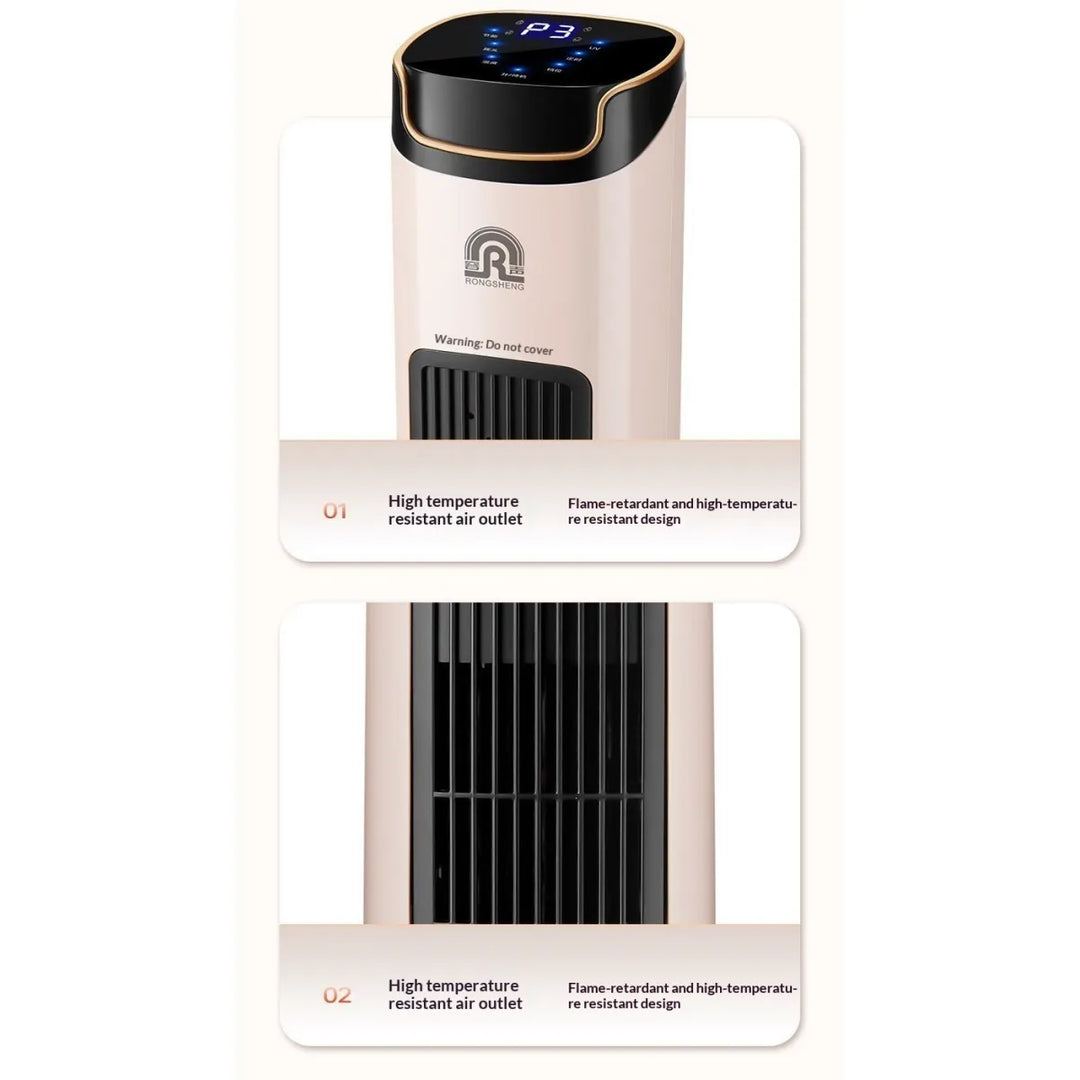 Portable Vertical Home Instant-Heating Fan