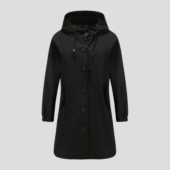 Waterproof Hooded Rain Jacket for Women