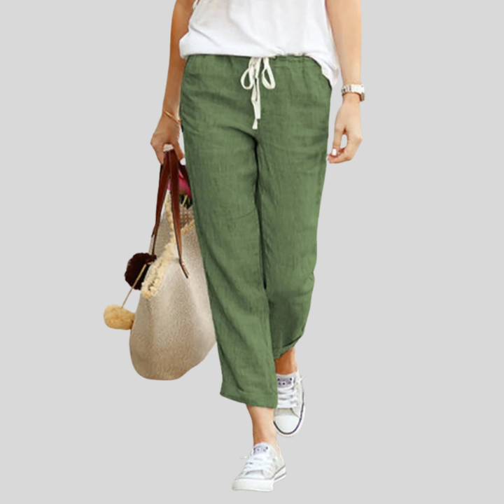 Elegant Cropped Trousers for Women