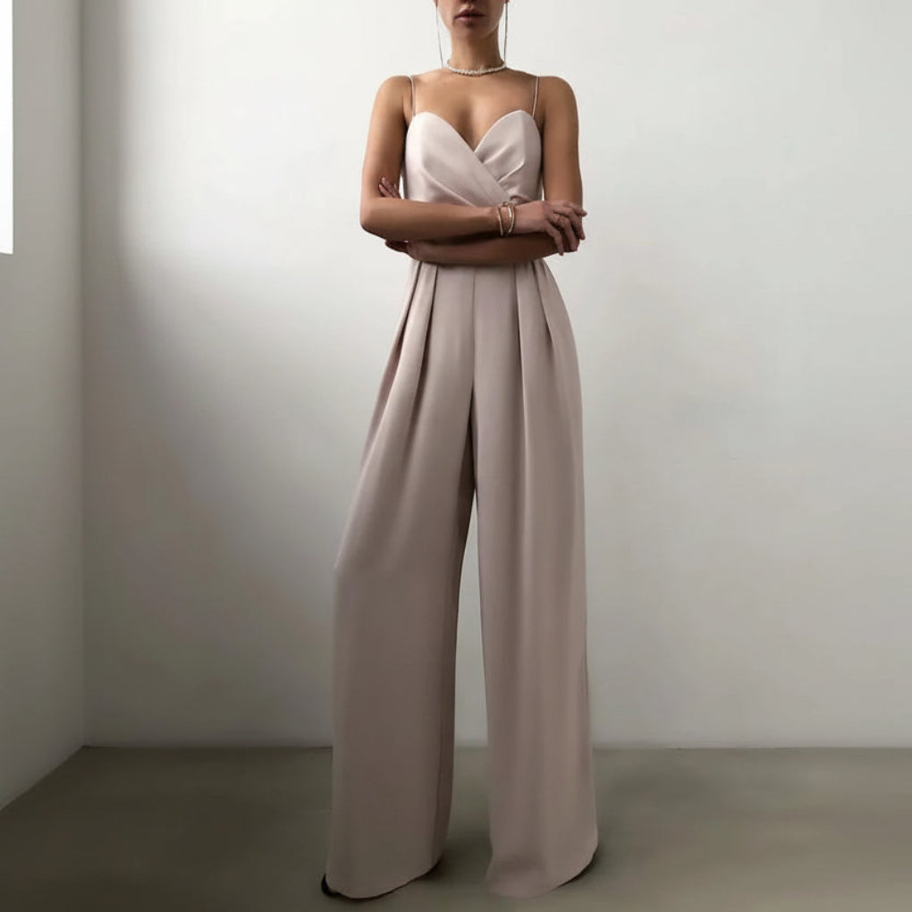 Sleeveless with High Waist Jumpsuit for Women