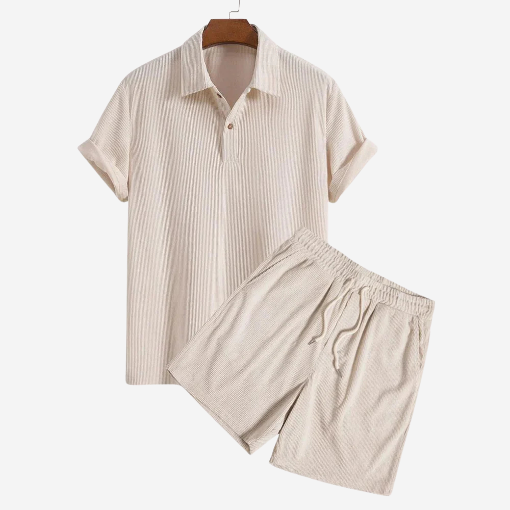 Twill Short Sleeve Shirt for Men