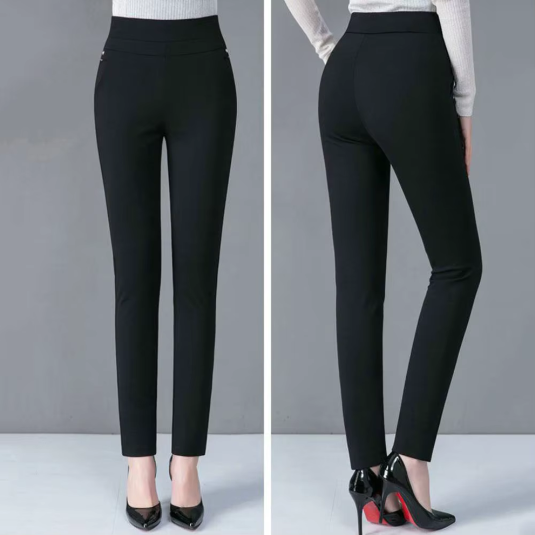 Stretch High-Waist Pants for Women