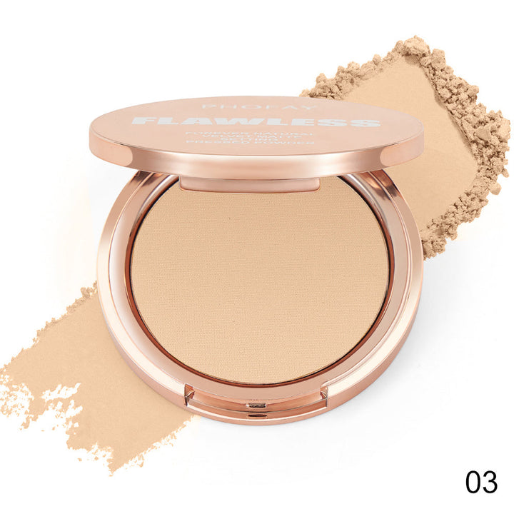 PHOFAY Matte Setting Pressed Powder