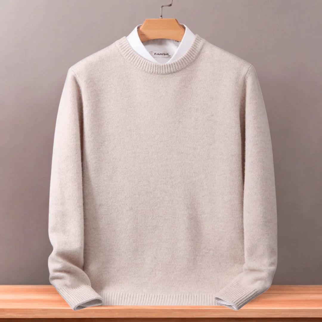 Oversized fine wool Sweater for Men