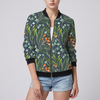 Floral Design with Printed Jacket for Women