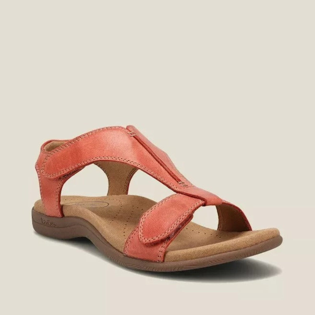 Women's Platform Wedge Velcro Strap Sandals With Large Thick Soles Velcro Buckle