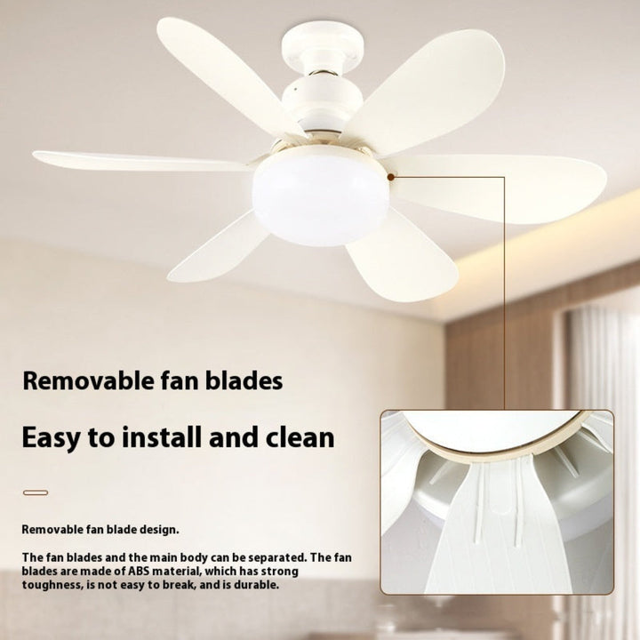 E27 Base LED Ceiling Fan Light With Remote Control