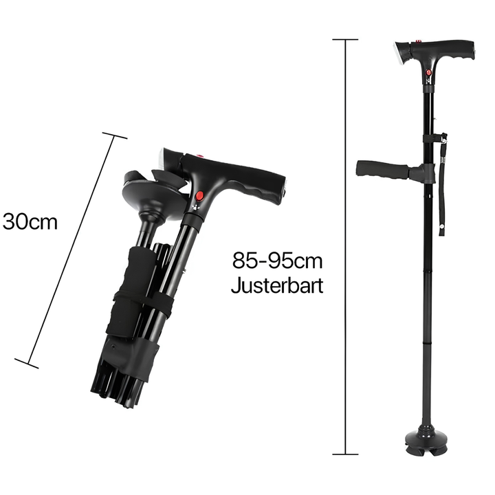 Foldable Adjustable Walking Stick