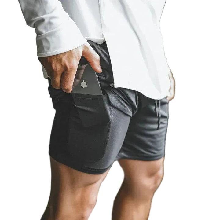 2-in-1 Men's Sport Shorts