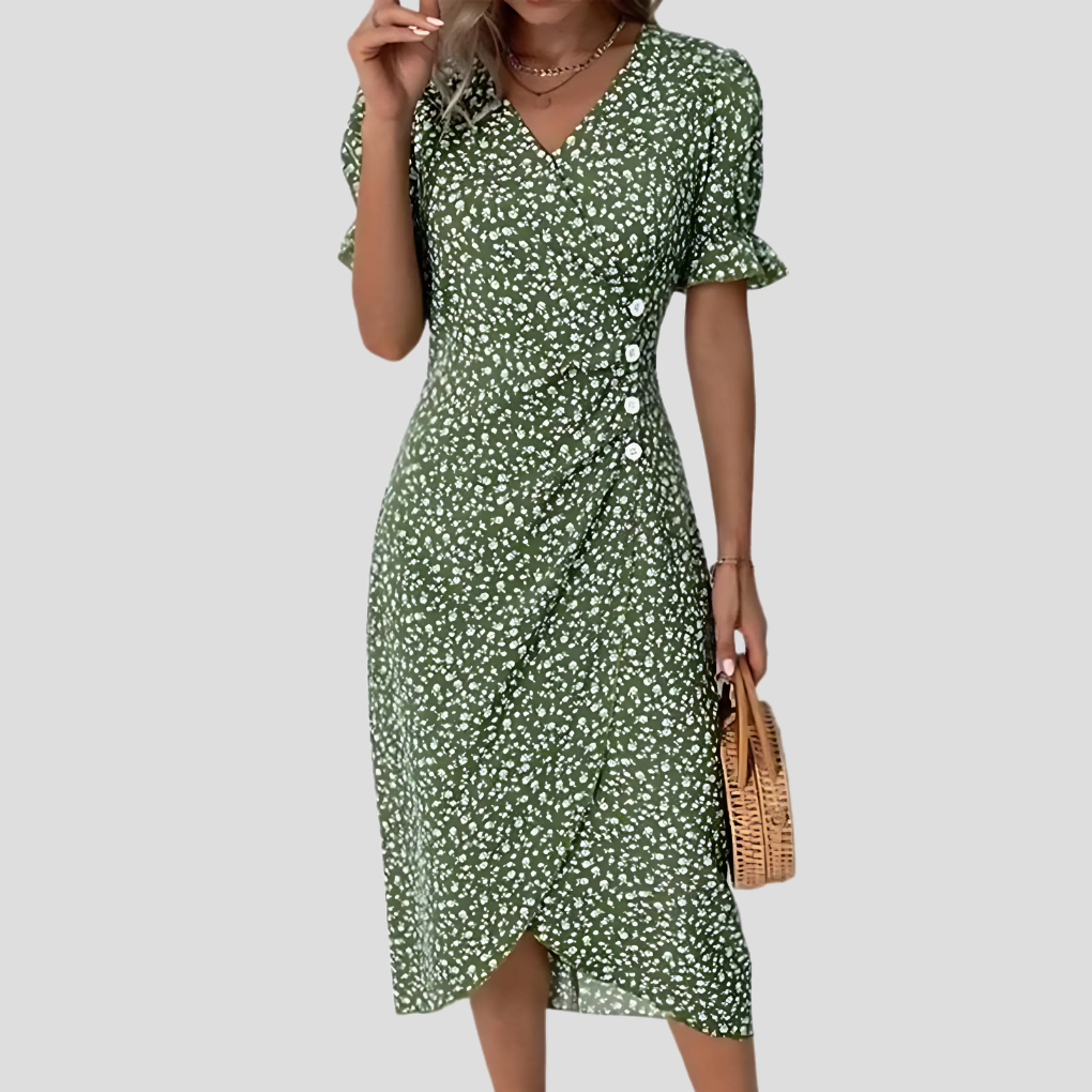 Women’s Elegant Floral Dress