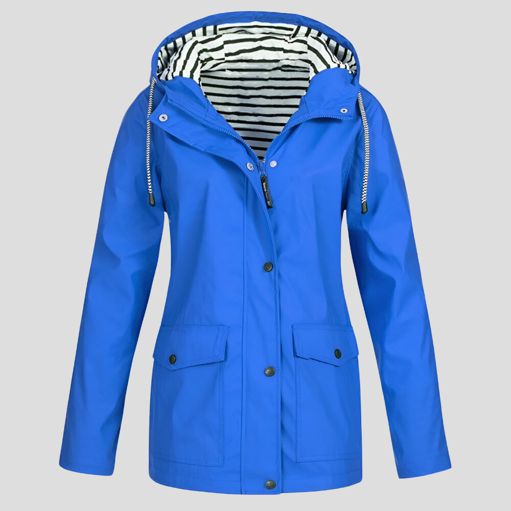 Water-resistant and Wind-resistant Hooded Jacket for Women