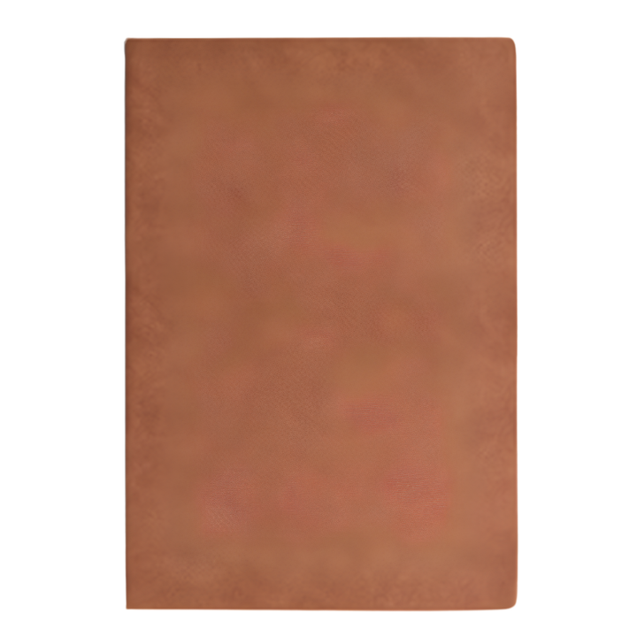 A5 Faux Sheepskin Conference Notebook