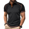 Linear Style Polo Shirt for Men