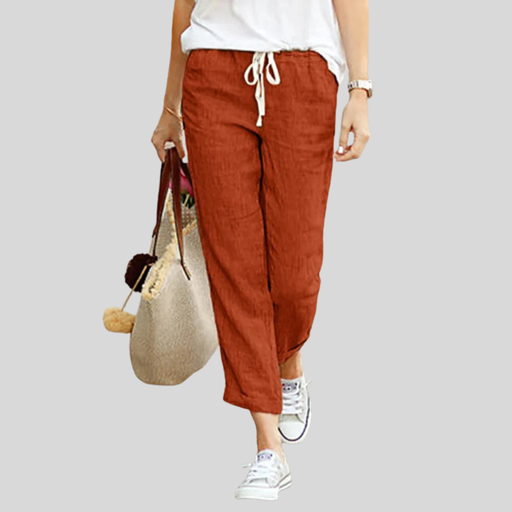 Elegant Cropped Trousers for Women