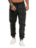 Checkered Slim Fit Joggers for Men