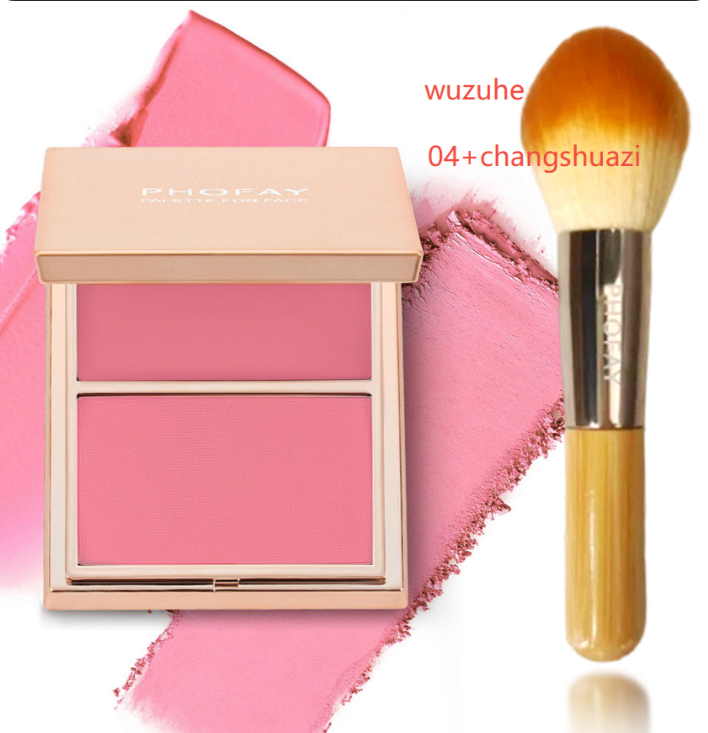 PHOFAY Double-Take Cream & Powder Blush Duo