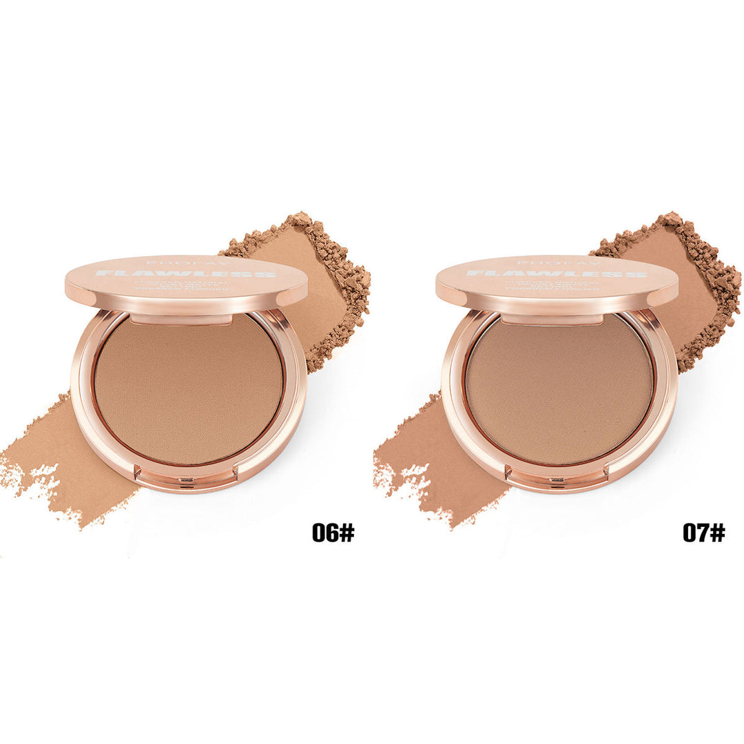 PHOFAY Matte Setting Pressed Powder