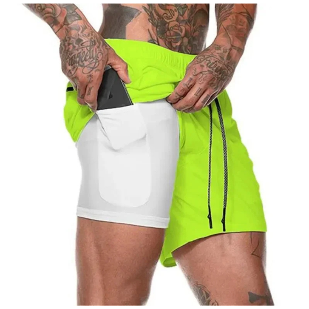 2-in-1 Men's Sport Shorts