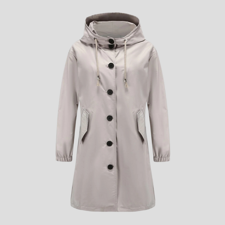 Waterproof Hooded Rain Jacket for Women