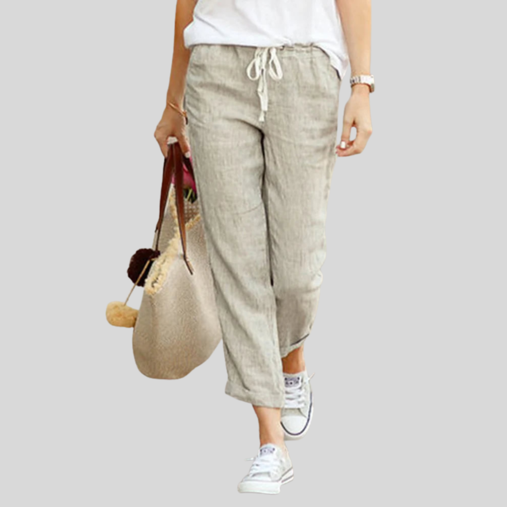 Elegant Cropped Trousers for Women