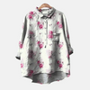 Women’s Loose Fit Long Blouse