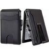 Mens Genuine Leather Card Holder With Metal Details
