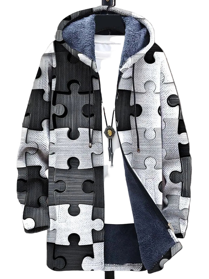 Retro Colorblock Vest for Men