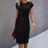 Women's Stylish Front Twist Detail Everyday Dress