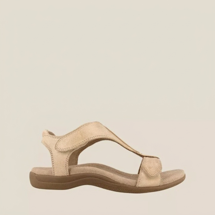 Women’s Platform Wedge Sandals with Velcro Straps
