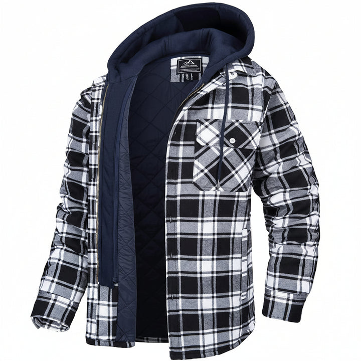 Mid-Season Hooded Jacket for Men
