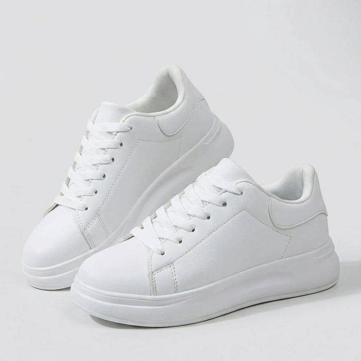 Blancova - Minimalist Low-Top Platform Sneaker