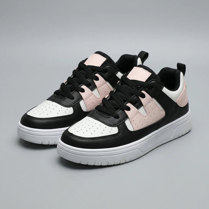 Bloompace - Color-Block Low-Top Lace-Up Sneaker