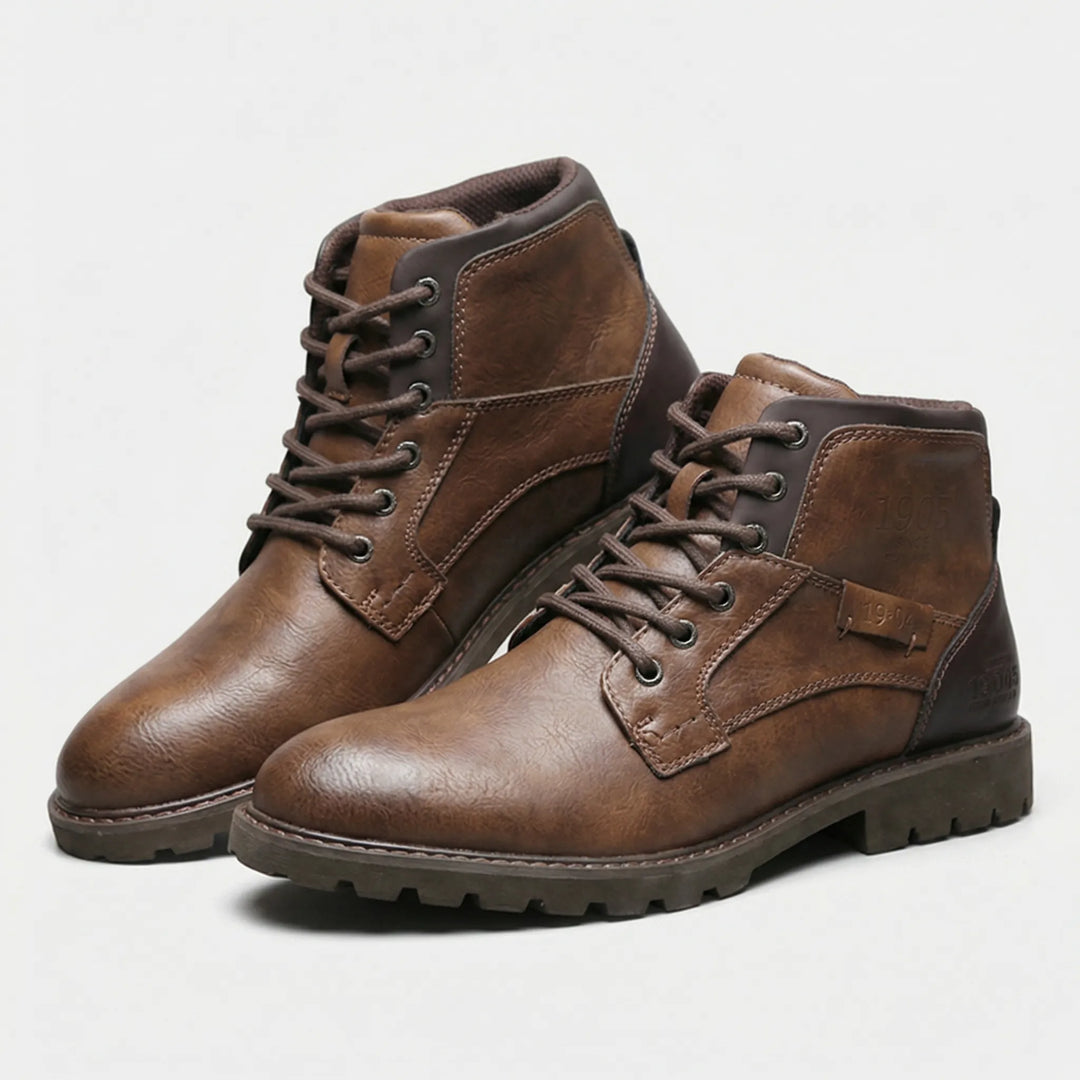 Bravonx - Lace-Up Ankle Boot For Men