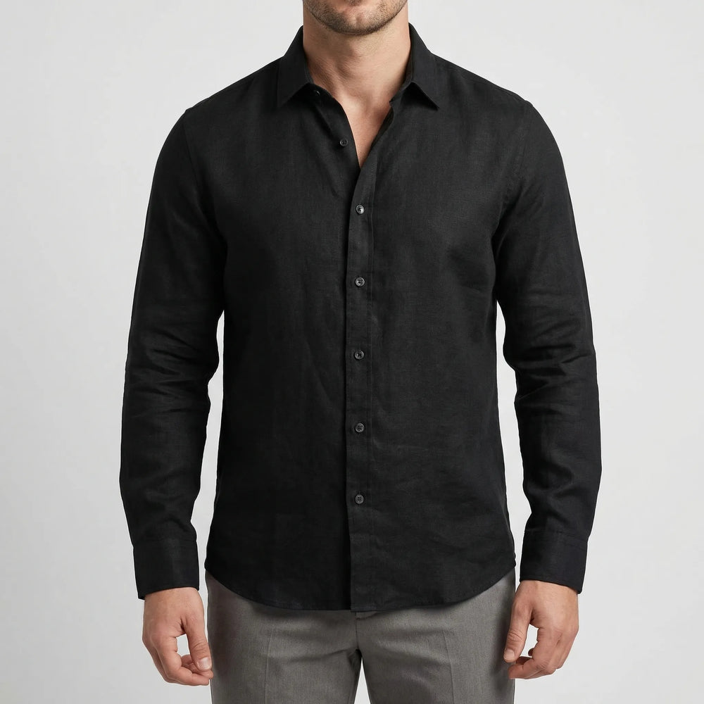Brezavo - Classic Button-Down Long Sleeve Shirt