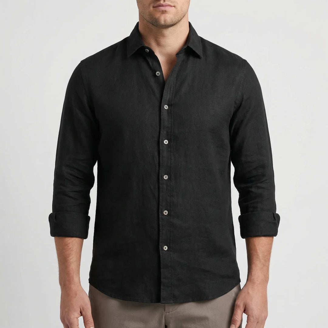 Brezavo - Classic Button-Down Long Sleeve Shirt
