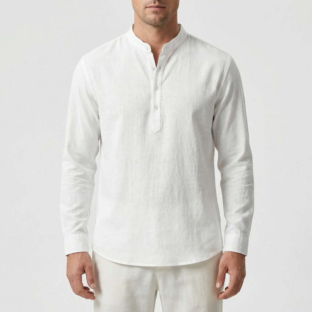 Brezlin - Tailored Button-Down Men's Casual Shirt