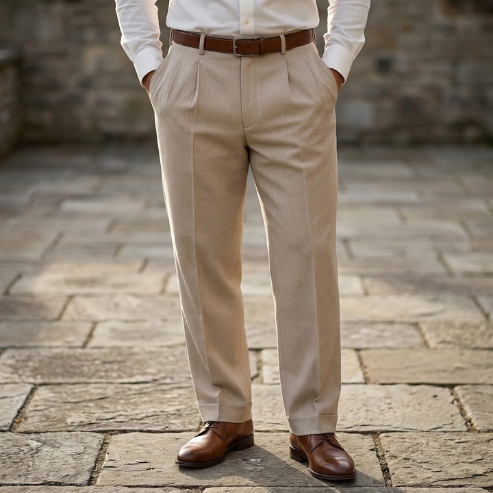 Brezlon - Straight-Leg Relaxed Casual Trousers