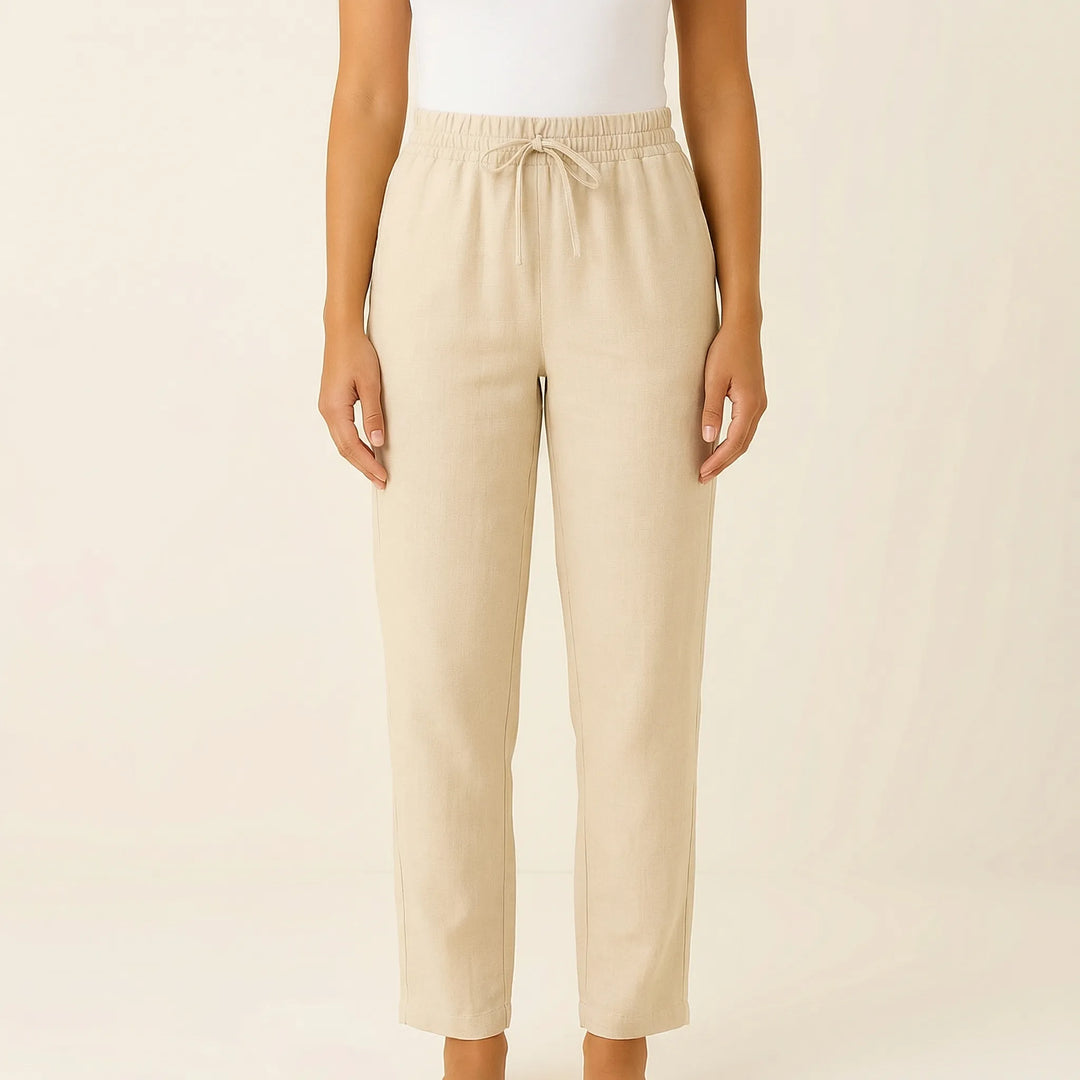 Brezola - Relaxed Straight-Leg Women's Trousers