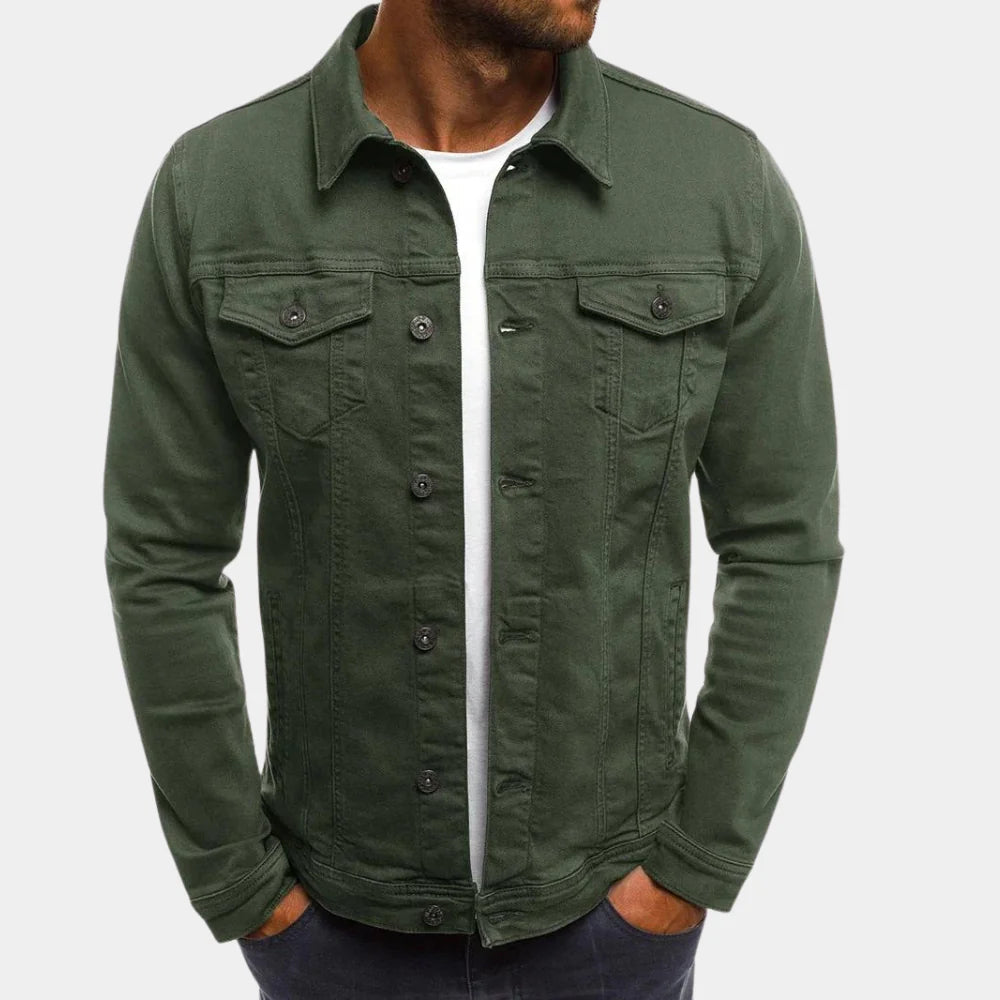 Casual Denim Jacket for Men
