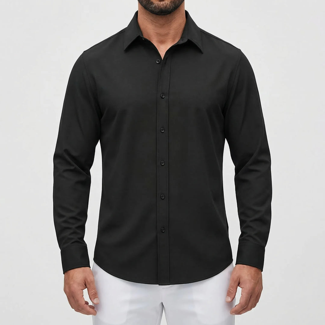 Calvrex - Long Sleeve Casual Button-Down Shirt