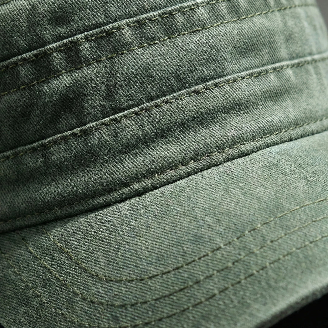 Campayne - Vintage Military Flat-Top Cap