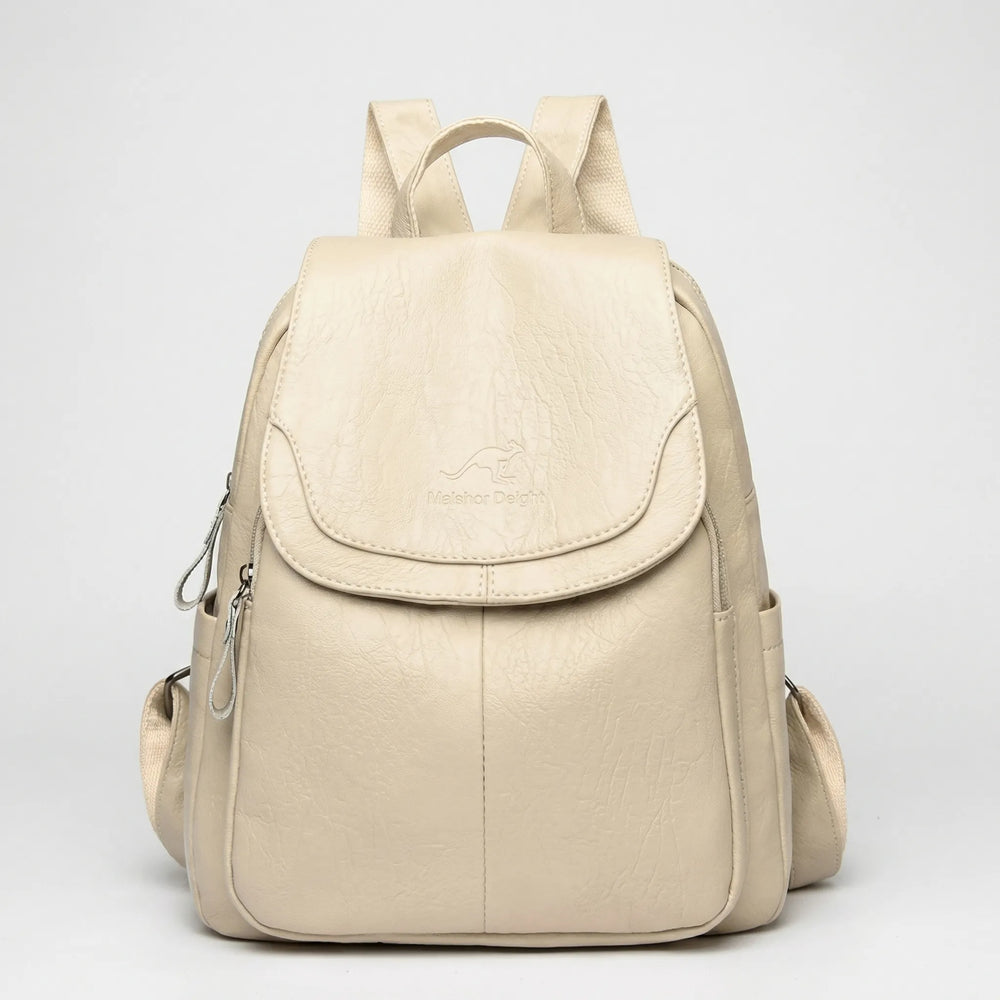 Carriva - Structured Flap-Top Women's Backpack